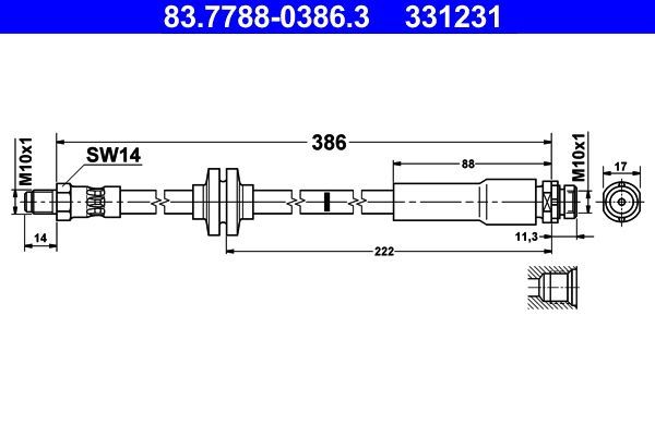 ATE 83.7788-0386.3