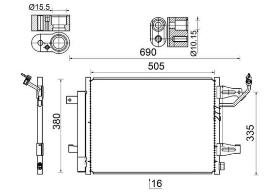 Mahle AC 509 000S