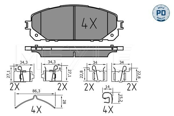 Meyle 025 220 7018/PD