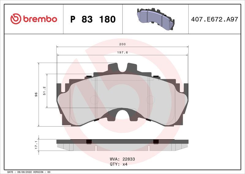 Brembo P 83 180