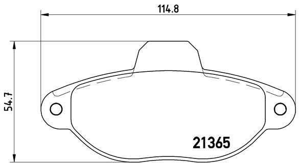 Brembo P23054