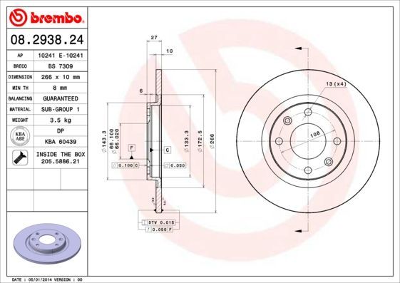 Brembo 08.2938.24