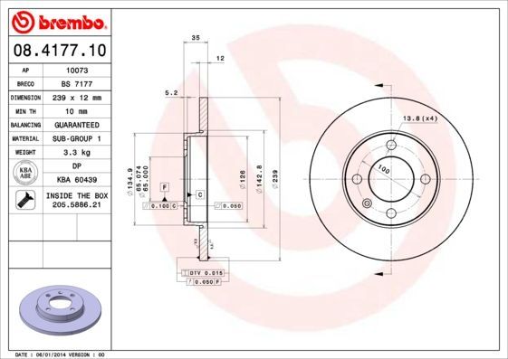 Brembo 08.4177.10