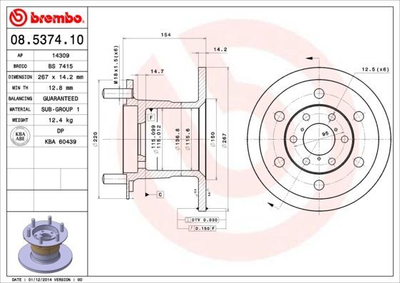 Brembo 08.5374.10