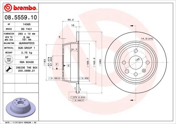 Brembo 08.5559.10