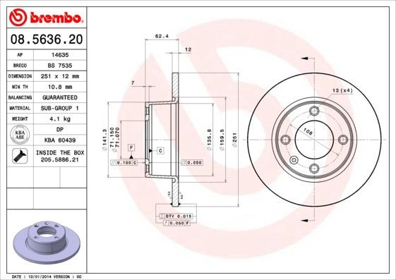 Brembo 08.5636.20