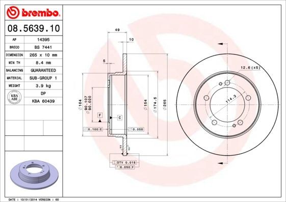 Brembo 08.5639.10