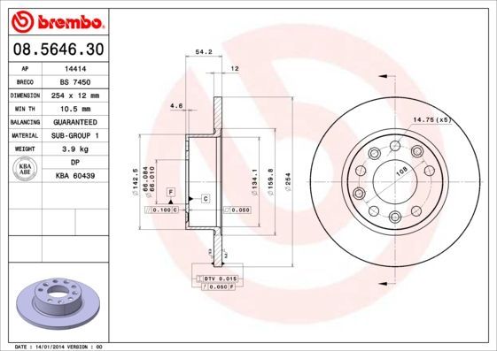 Brembo 08.5646.30