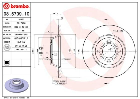 Brembo 08.5709.10