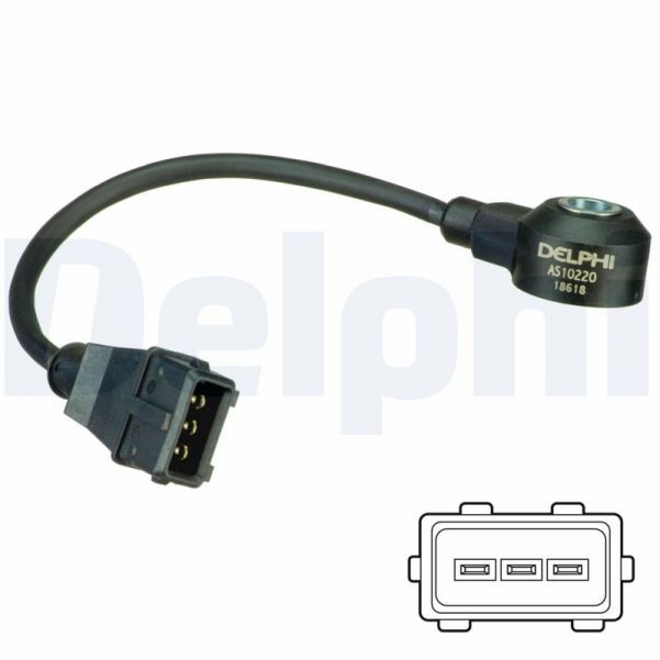 Delphi AS10220 - Snímač klepania -