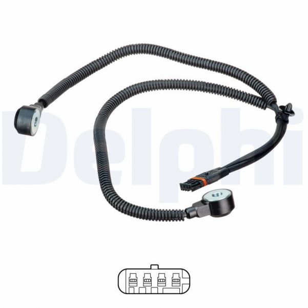 Delphi AS10238 - Snímač klepania -