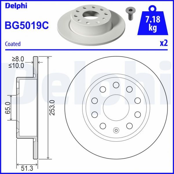 Delphi BG5019C