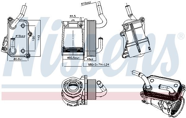 Nissens 91317 -  -