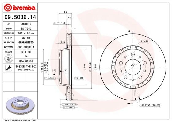 Brembo 09.5036.14