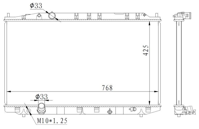 NRF 59225 - Chladič vody -