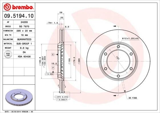 Brembo 09.5194.10