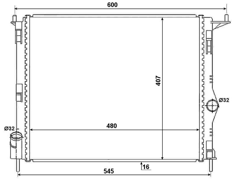 NRF 53069A - Chladič vody -