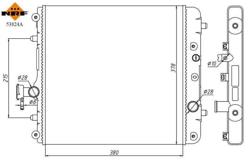 NRF 53824A - Chladič vody -