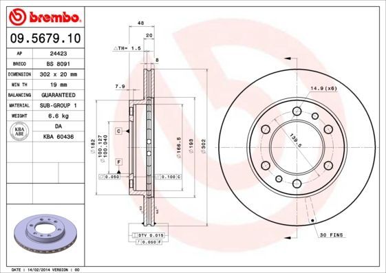Brembo 09.5679.10