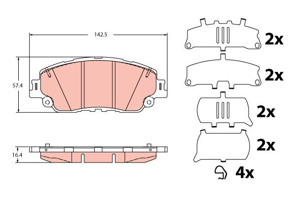 TRW GDB2354