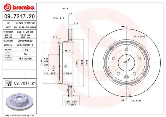 Brembo 09.7217.20