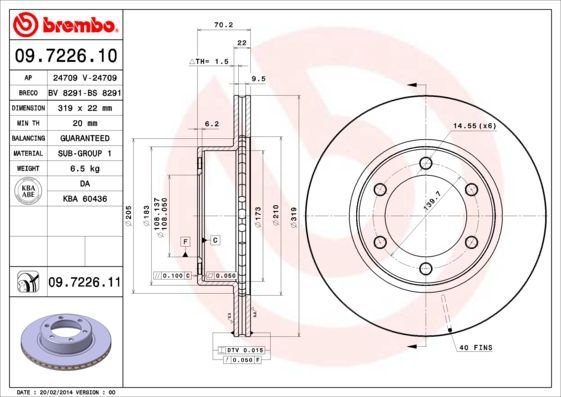 Brembo 09.7226.10