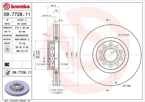 Brembo 09.7728.11