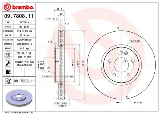 Brembo 09.7808.11
