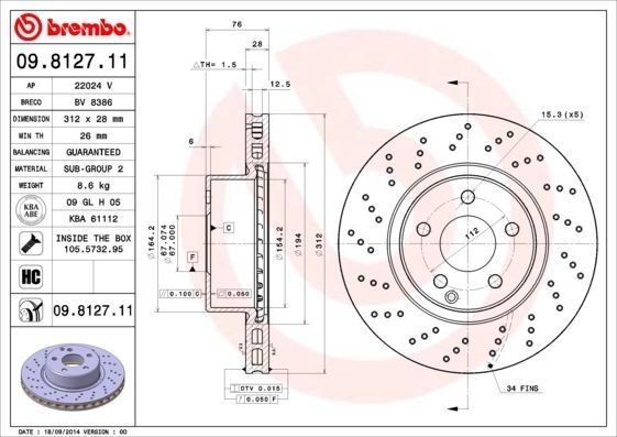 Brembo 09.8127.11