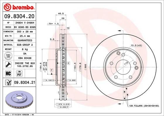 Brembo 09.8304.20