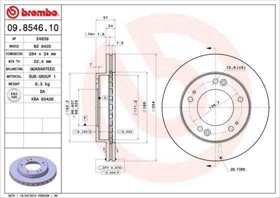 Brembo 09.8546.10