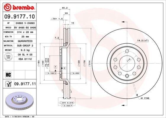 Brembo 09.9177.10