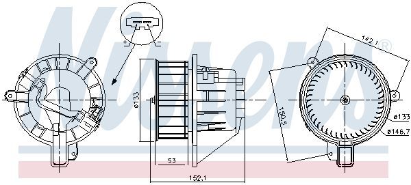 Nissens 87546 -  -