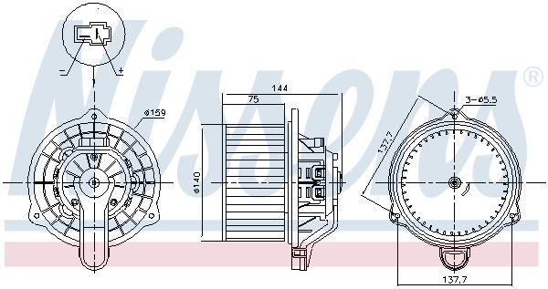 Nissens 87568 -  -