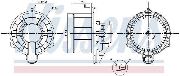 Nissens 87569 -  -