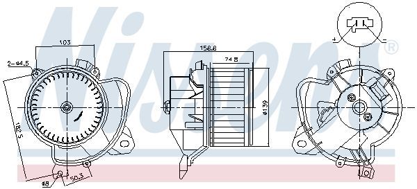 Nissens 87574 -  -