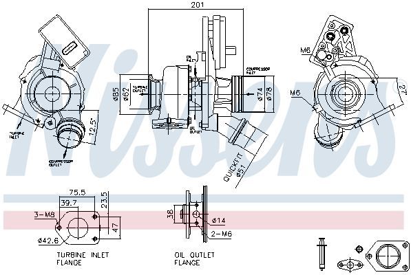 Nissens 93519 -  -