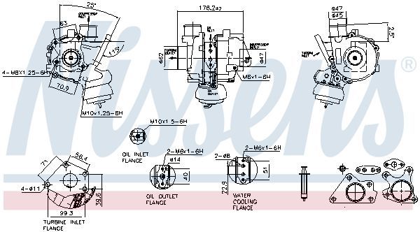 Nissens 93550 -  -