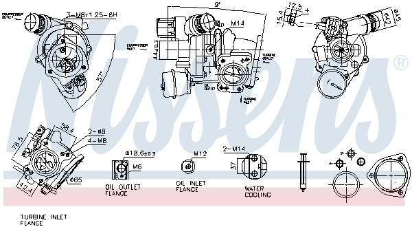 Nissens 93557 -  -