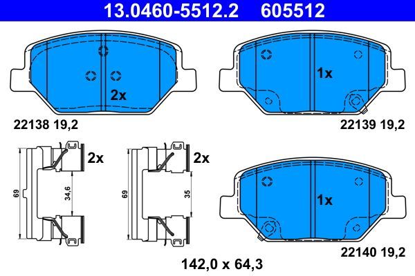 ATE 13.0460-5512.2