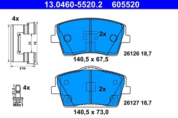 ATE 13.0460-5520.2