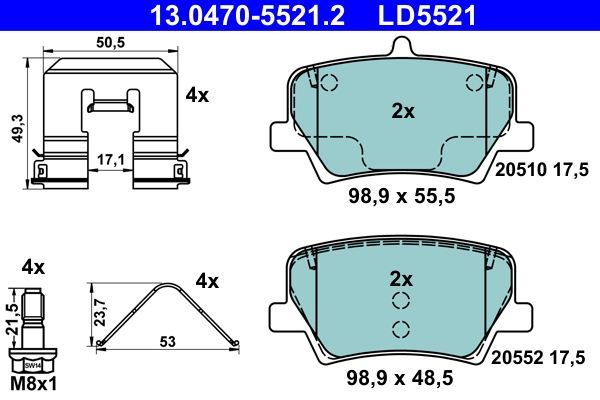 ATE 13.0470-5521.2