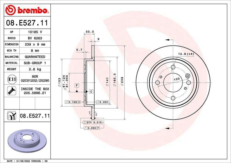 Brembo 09.N236.2X