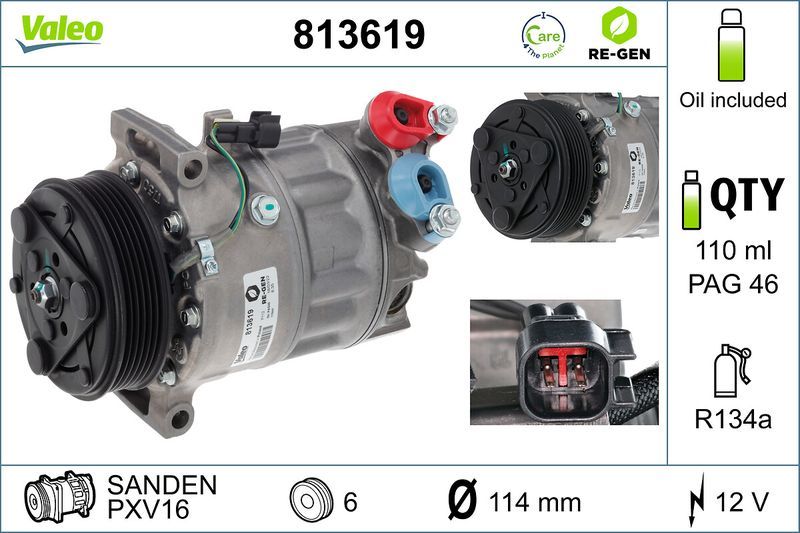 Valeo 813619 - Kompresor -