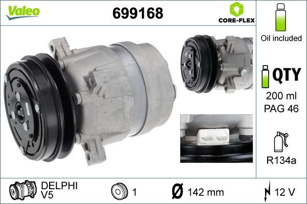 Valeo 699168 - Kompresor -