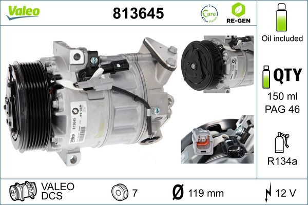 Valeo 813645 - Kompresor -