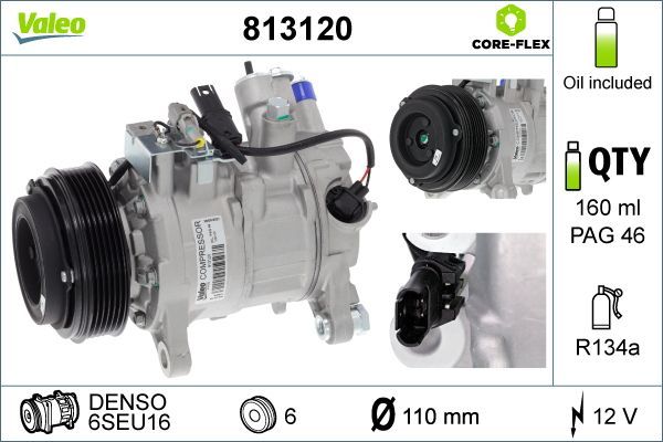 Valeo 813120 - Kompresor -