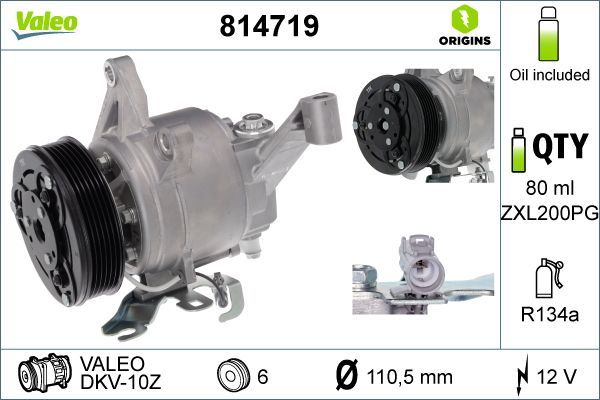 Valeo 814719 - Kompresor -