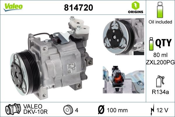 Valeo 814720 - Kompresor -