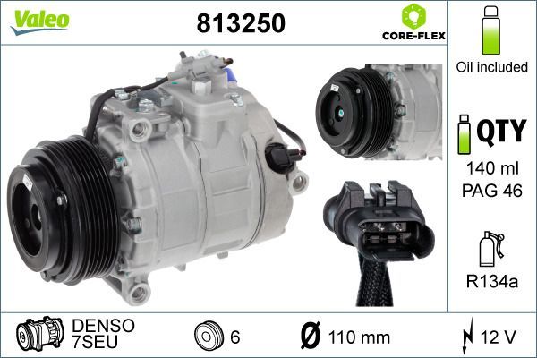 Valeo 813250 - Kompresor -